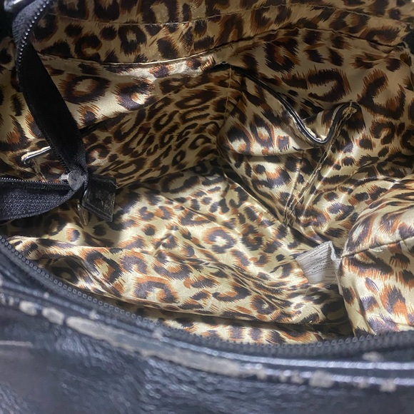 Black Carlo G over the shoulder purse - Picture 3 of 5